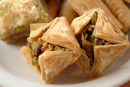 Pyramid baklawa